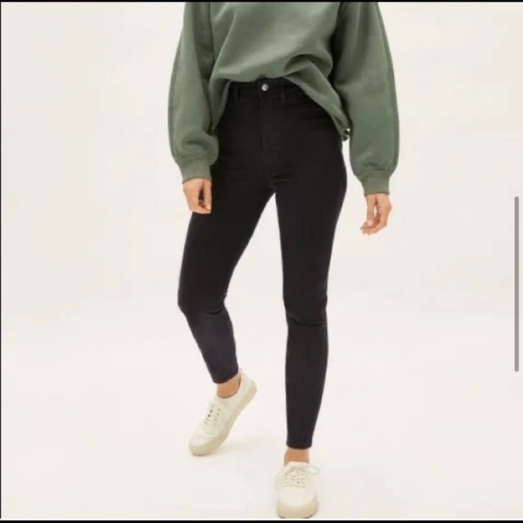 Everlane Denim - Everlane way high skinny jean crop size 29